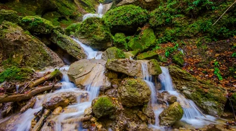 Time Lapse - Waterfall / River Видео 46199523