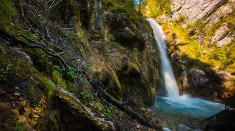 Time Lapse - Waterfall / River 스톡 동영상 46208329
