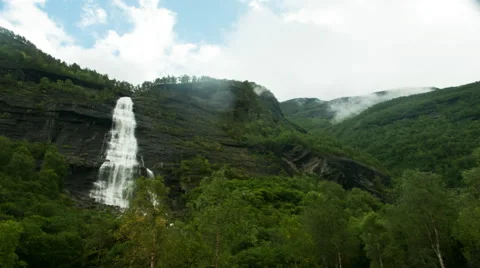 Time lapse of waterfront windmills Stock Footage 52265124