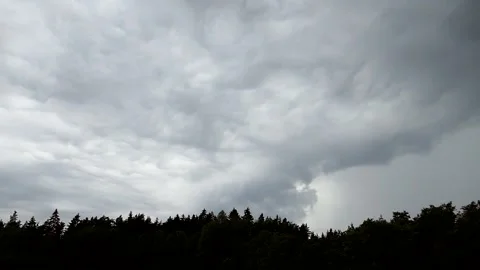 Time lapse of a weather system. Video stock 256151082