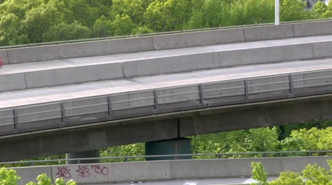  Time lapse West Side Highway Henry Hudson Parkway Stock Footage 49222858