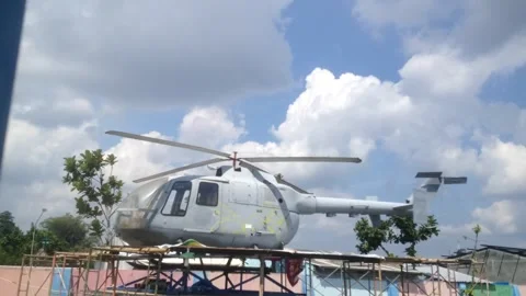 Time lapse when the sky is clear blue and cloudy Stock Footage 242086566