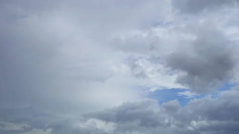 Time lapse white cloud moving in blue sky. Stock Footage 158201817