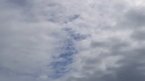 Time lapse white cloud moving in blue sky. Stock Footage 158782572