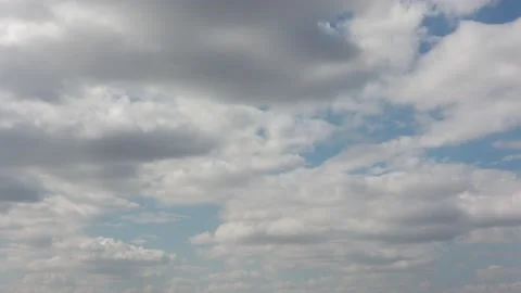 Time Lapse White Cloud Moving On Blue Sky Stock Footage 167071882