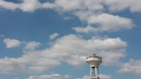 Time Lapse White Cloud Moving On Blue Sky Stock Footage 167071902