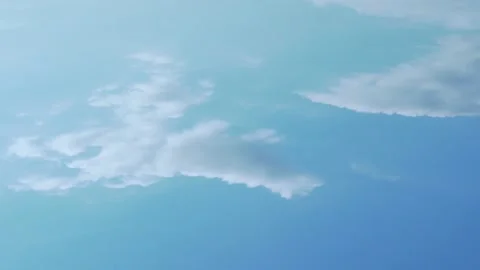 Time Lapse of White Clouds in the Azure Sunny Sky in Good Weather. Summer Cloudy Stock Footage 238900851