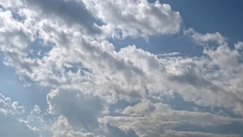 Time Lapse Of White Clouds Stock Footage 119335168