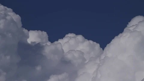 Time Lapse Of White Puffy Cloud Stock-Footage 85018903