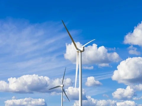 Time lapse-wind turbine Vídeo Stock 72848864