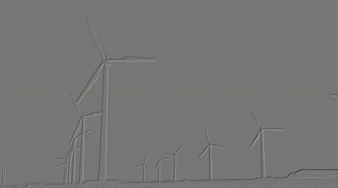Time lapse windmill Stock Footage 11494523