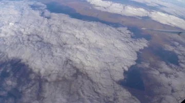 Time lapse a wing in flight Stock Footage 85875938