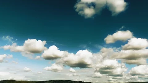 Time lapse. Wonderful  view of the clouds. Nature Background UHD 4K 60FPS Stock Footage 113095515