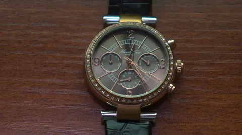 Time lapse wrist watch Stock Footage 44362098