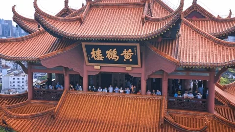 Time Lapse Of The Wuhan City Stock Footage 166715456
