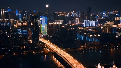 Time Lapse Of The Wuhan City Stock Footage 166716439