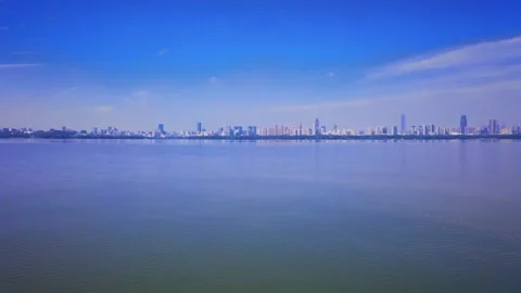 Time Lapse Of The Wuhan City Stock Footage 166716665
