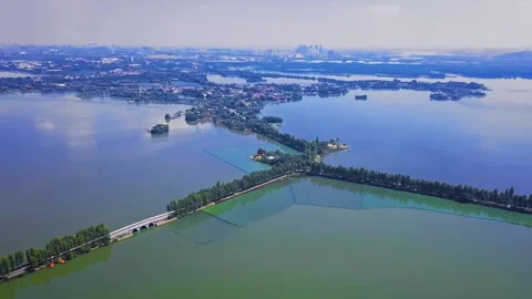 Time Lapse Of The Wuhan City Stock Footage 166716740