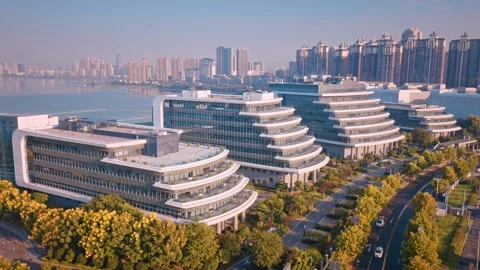 Time Lapse Of The Wuhan City Stock Footage 166722973