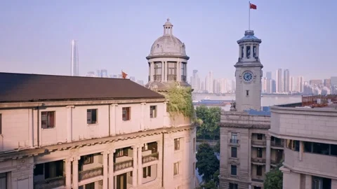 Time Lapse Of The Wuhan City Stock Footage 166724415