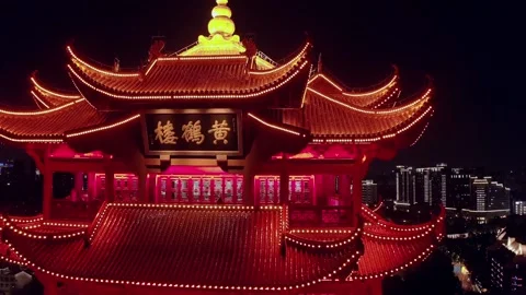 Time Lapse Of The Wuhan City Stock Footage 166877314