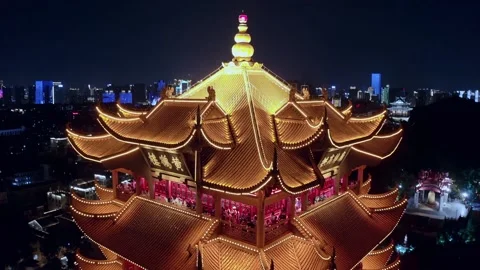 Time Lapse Of The Wuhan City Stock Footage 166877572