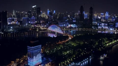 Time Lapse Of The Wuhan City Stock Footage 166877917