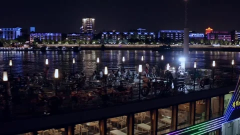 Time Lapse Of The Wuhan City Stock Footage 166879276