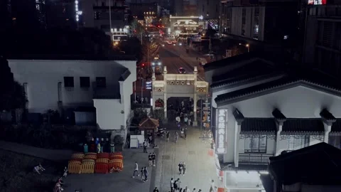 Time Lapse Of The Wuhan City 스톡 동영상 200189740