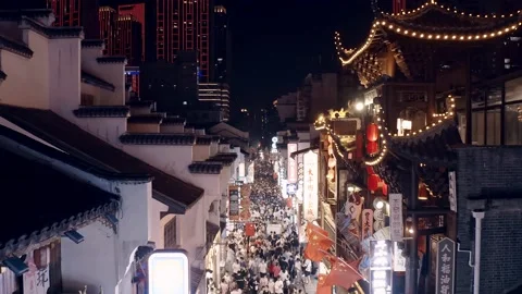 Time Lapse Of The Wuhan City Stock Footage 200344010