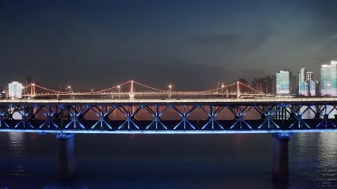 Time Lapse Of The Wuhan City Stock-Footage 201295466