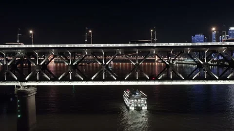 Time Lapse Of The Wuhan City Stock Footage 201303130