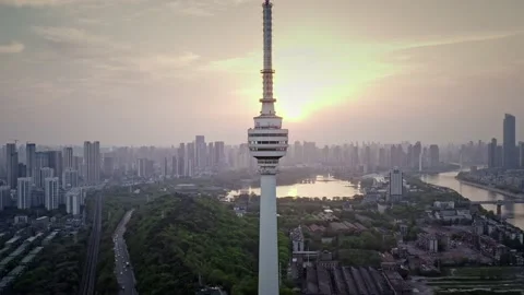 Time Lapse Of The Wuhan City Stock Footage 201323236
