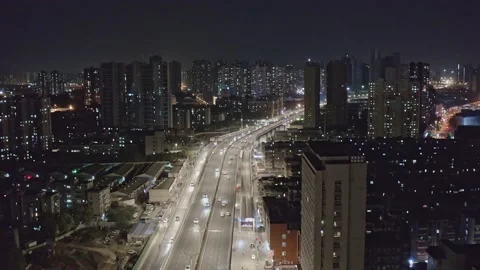 Time Lapse Of The Wuhan City Stock Footage 201324735