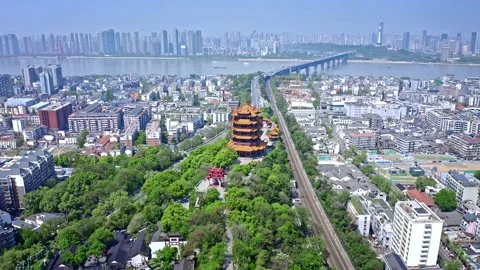 Time Lapse Of The Wuhan City Stock Footage 201327079