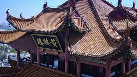 Time Lapse Of The Wuhan City 스톡 동영상 201338652