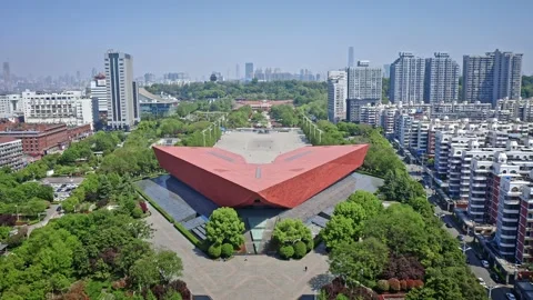 Time Lapse Of The Wuhan City Stock Footage 201339671