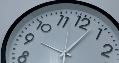 Time Lapsed Clock in Close-up Stock Footage 149118109