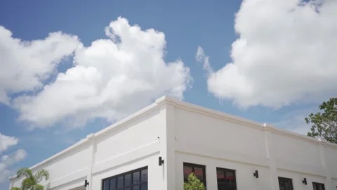 Time-lapsed of Clouds Passing by HLG Stock Footage 246851251