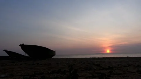 Time lapsed sunrise  Stock Footage 145314084