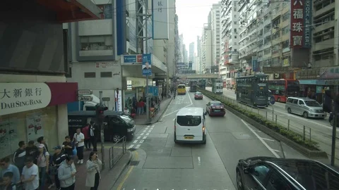 Time lapse，Hongkong Stock Footage 123033660