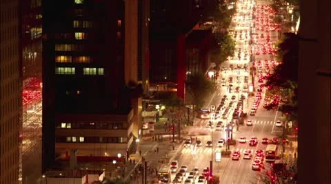 TIME LAPSES PAULISTA Video stock 8955015