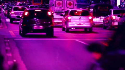 TIME LAPSES RUA Video stock 8954996