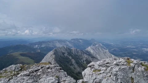 Time lapse.Views of the Anboto crest Video stock 139733110