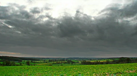 Time laspe of storm clouds Stock Footage 105888