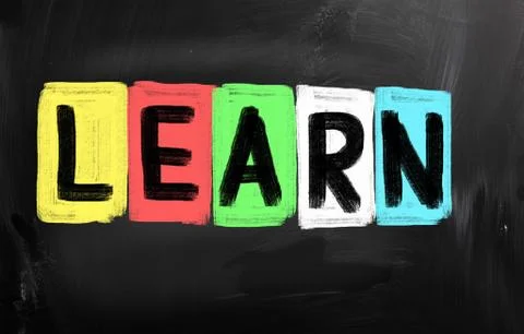 Time to learn concept Stock Illustration