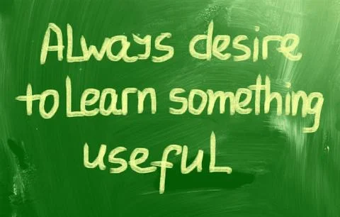 Time to learn concept Illustrazione stock