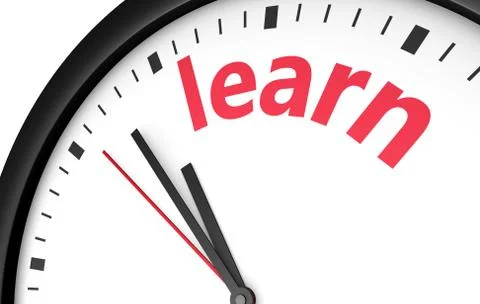 Time To Learn Concept Stock Illustration