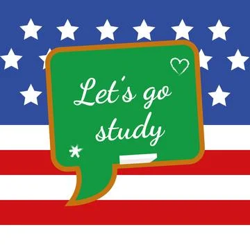 Time To Learn english Concept Stock Illustration