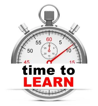 Time to learn Stock Illustration